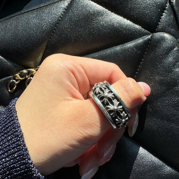 CHROME HEARTS PLUS SPINNER RING - Picture 3 of 4